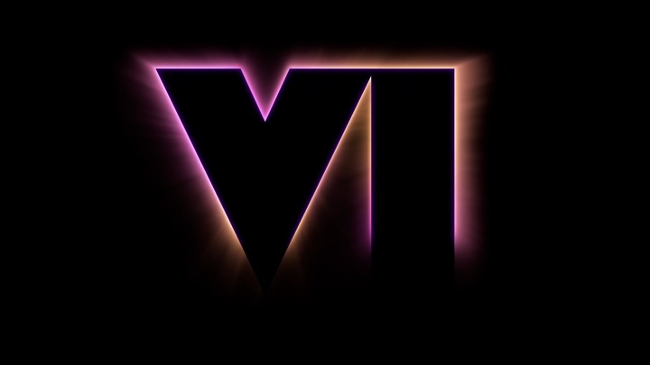 The glowing GTA VI logo from Trailer 1's end card